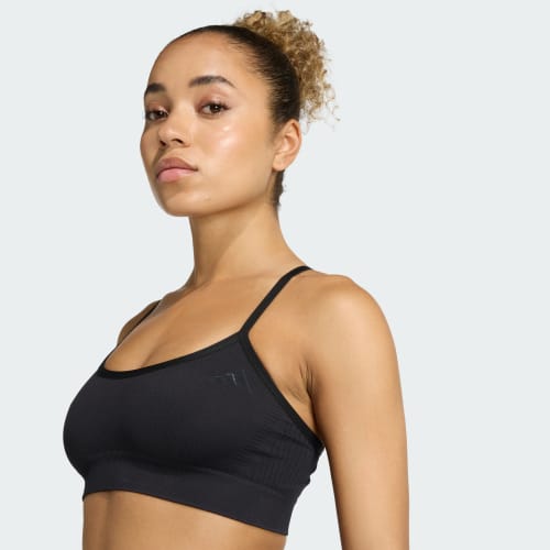 Workout Essentials Light-Support Knit Bra 상세 이미지 6
