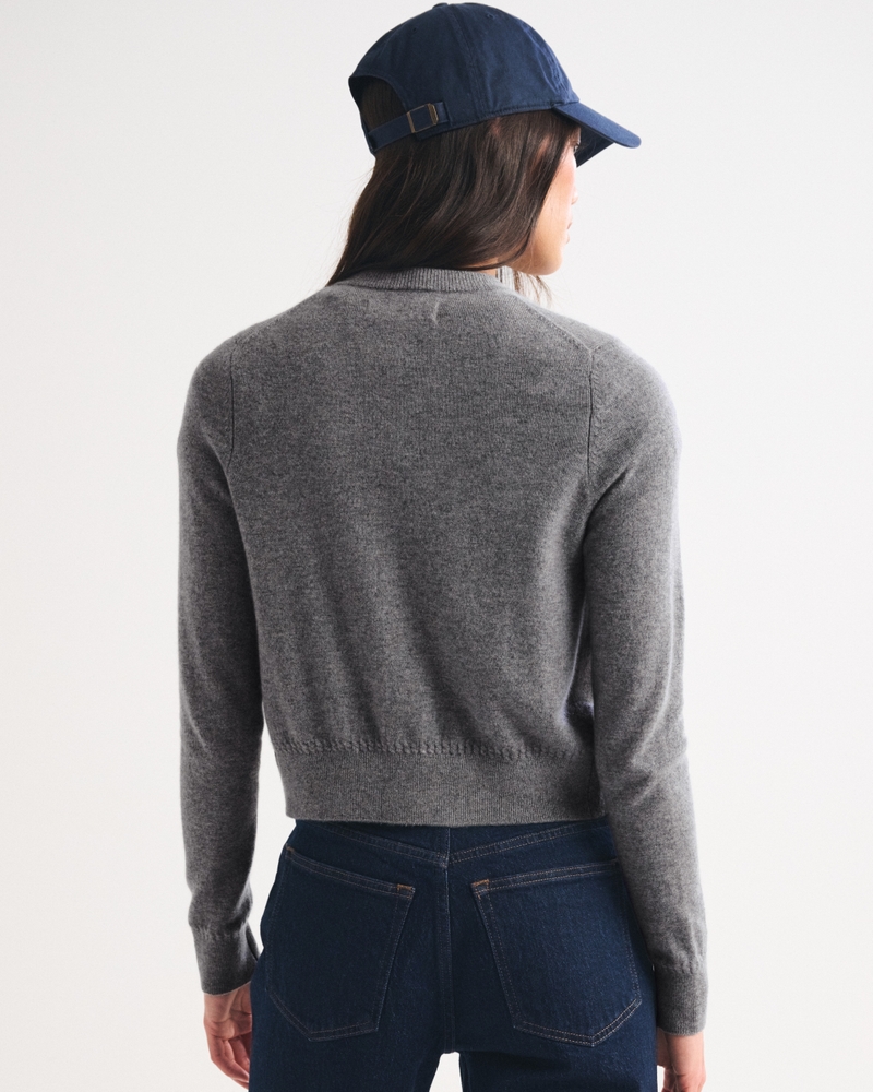 100% Cashmere Shrunken Cardigan 상세 이미지 5