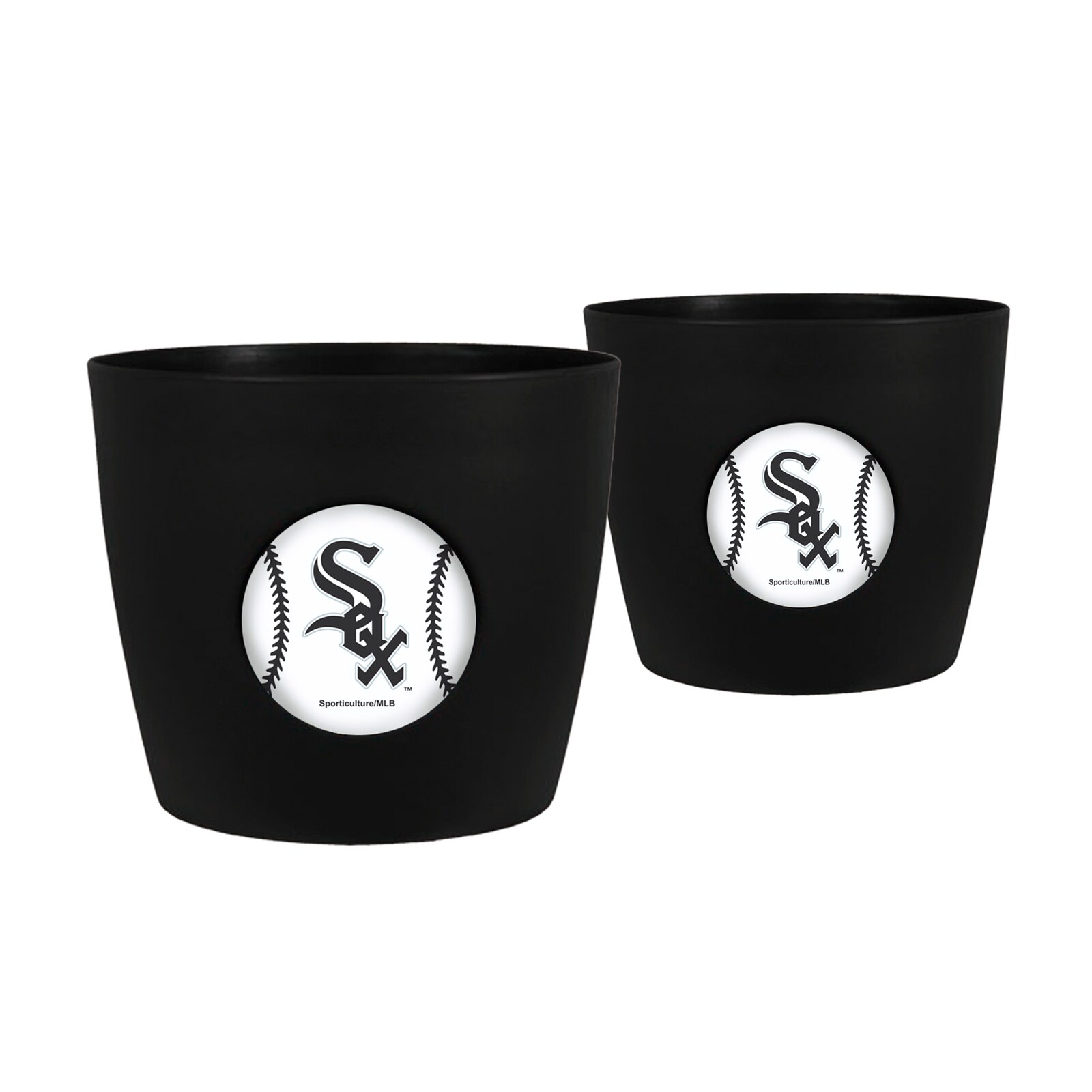 Chicago White Sox 2개입 팀 프라이드 버튼 화분 세트 상세 이미지 2