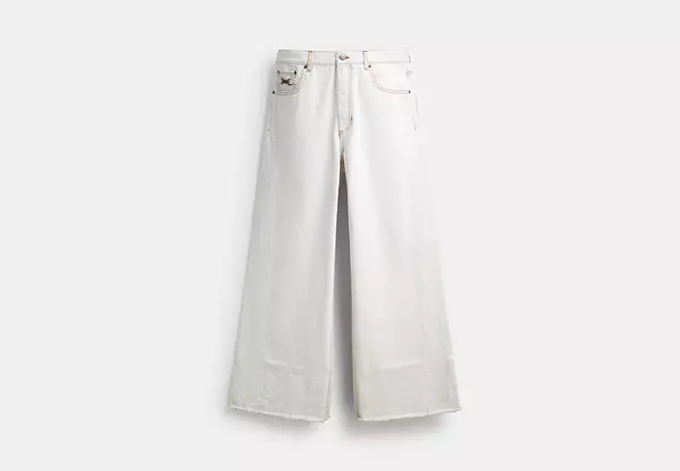 Baggy Denim Pants In Organic Cotton 상세 이미지 4