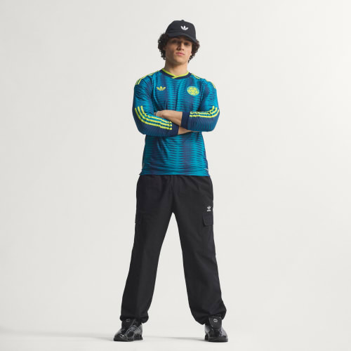 Colombia 26 Away Authentic Long Sleeve Jersey 상세 이미지 3