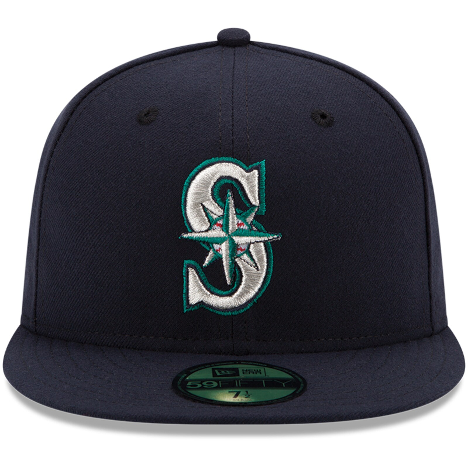 남성용 시애틀 매리너스 New Era 네이비 Authentic Collection On Field 59FIFTY 피티드 모자 상세 이미지 3