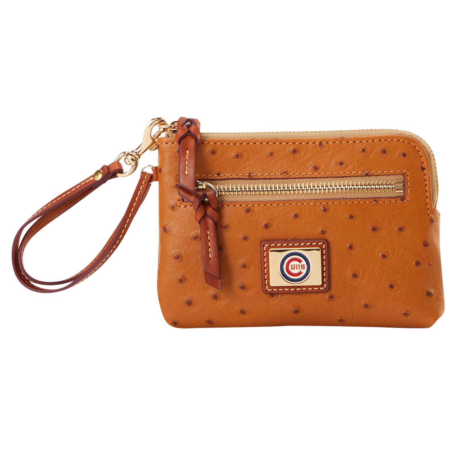Chicago Cubs Dooney & Bourke 라지 슬림 손목지갑 상세 이미지 2