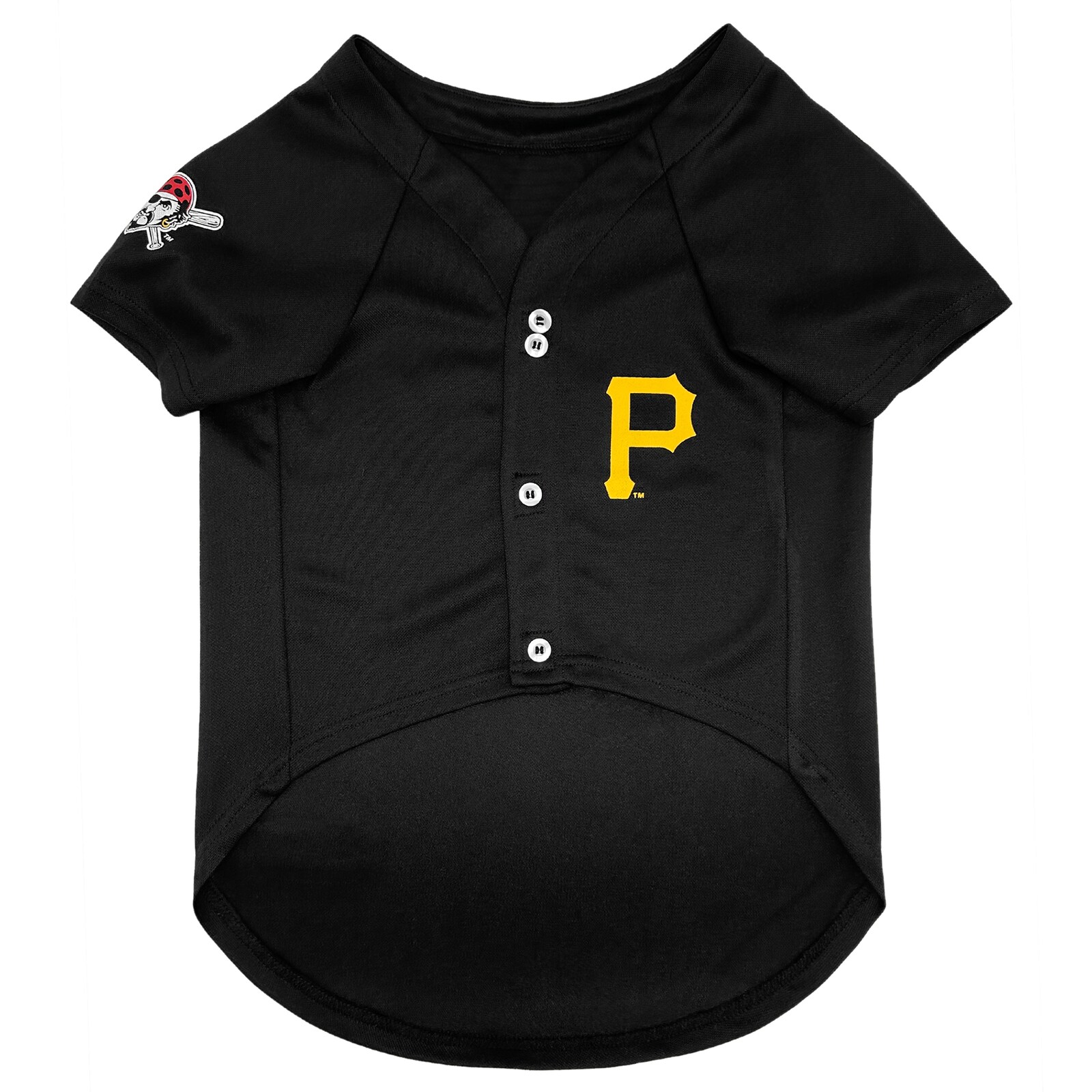 Pittsburgh Pirates Paul Skenes 블랙 선수용 반려동물 유니폼 상세 이미지 3