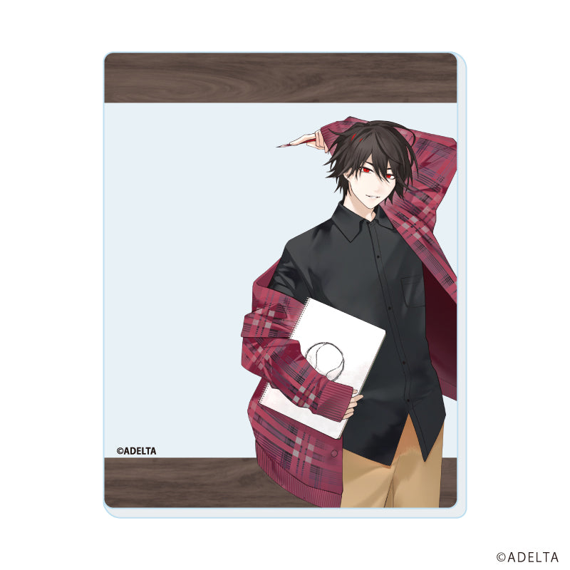 (1BOX=8)(굿즈 - 카드) Owen (Ooe) 아크릴 카드 02 스쿨 Ver. (특전 일러스트 포함) 상세 이미지 9