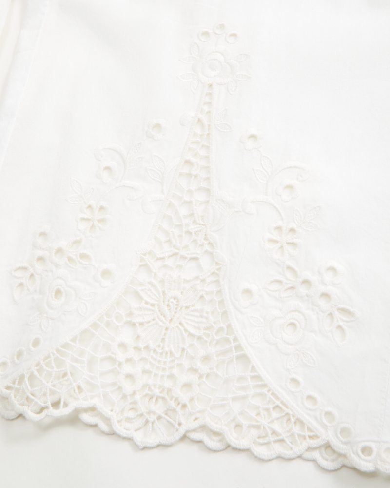 Embroidered Cutwork Sleep Pant 상세 이미지 8