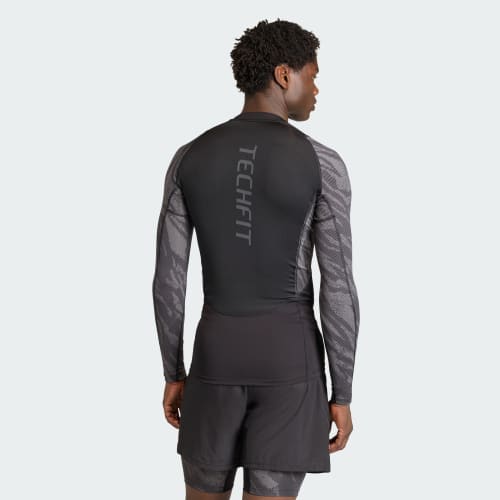 Techfit AOP Longsleeve T-Shirt 상세 이미지 2