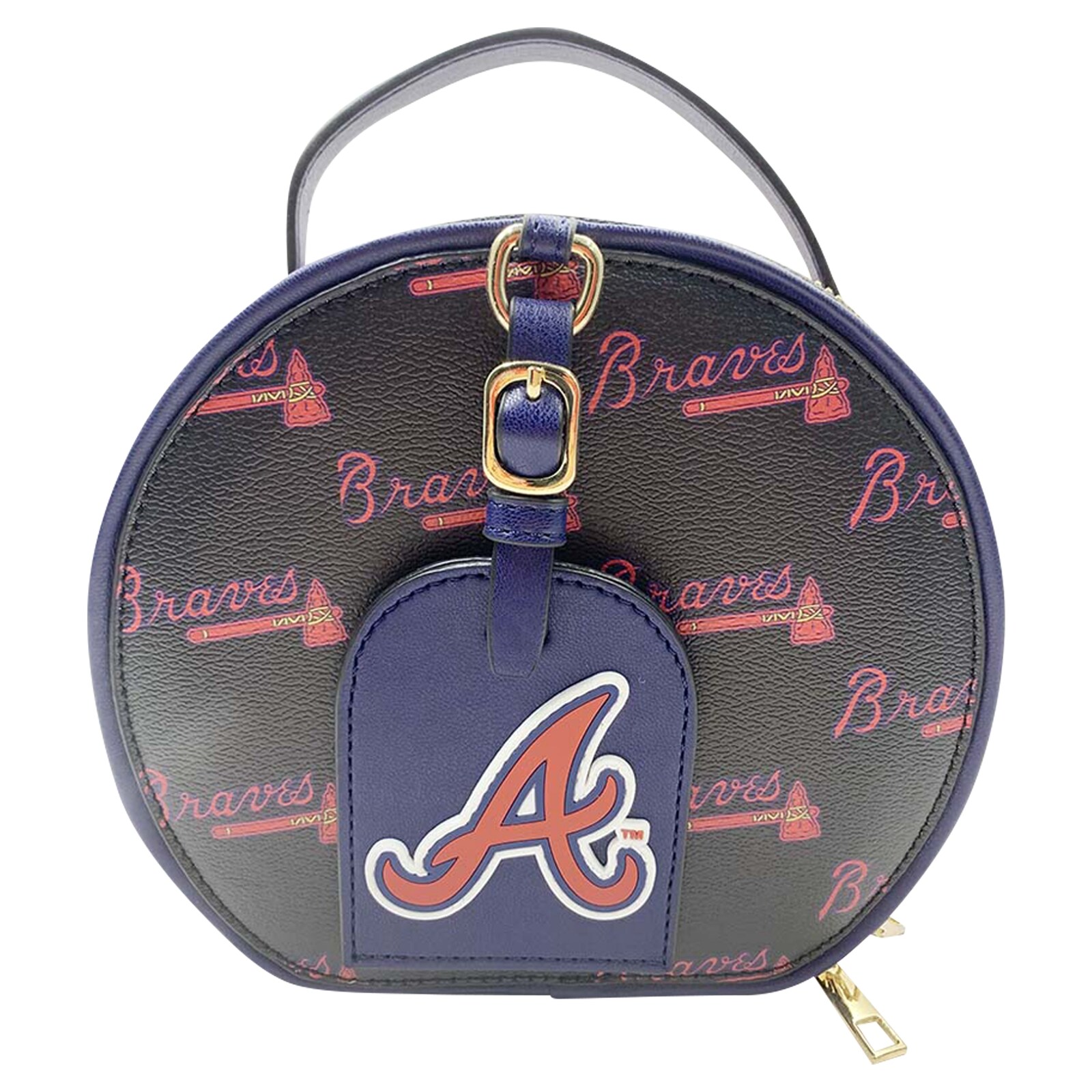 Atlanta Braves Cuce 리핏 로고 원형 가방