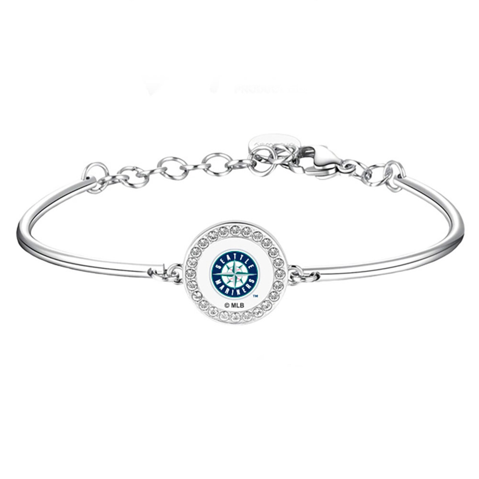 Seattle Mariners Brosway 실버 Team 팔찌