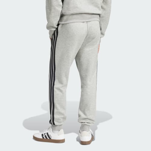 Essentials 3-Stripes Fleece Pants 상세 이미지 2