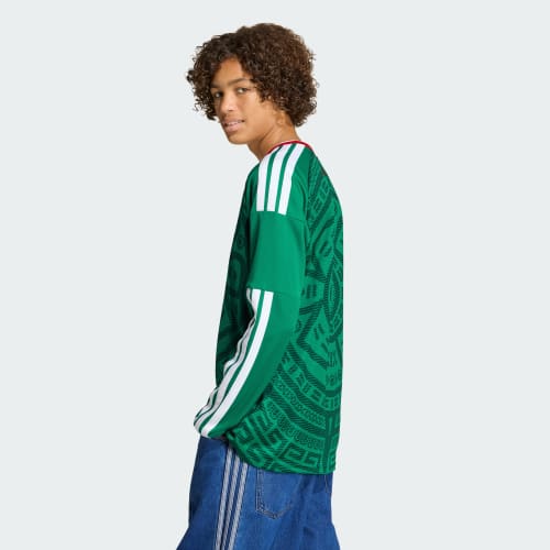Mexico 26 Home Kids Long Sleeve Jersey 상세 이미지 2