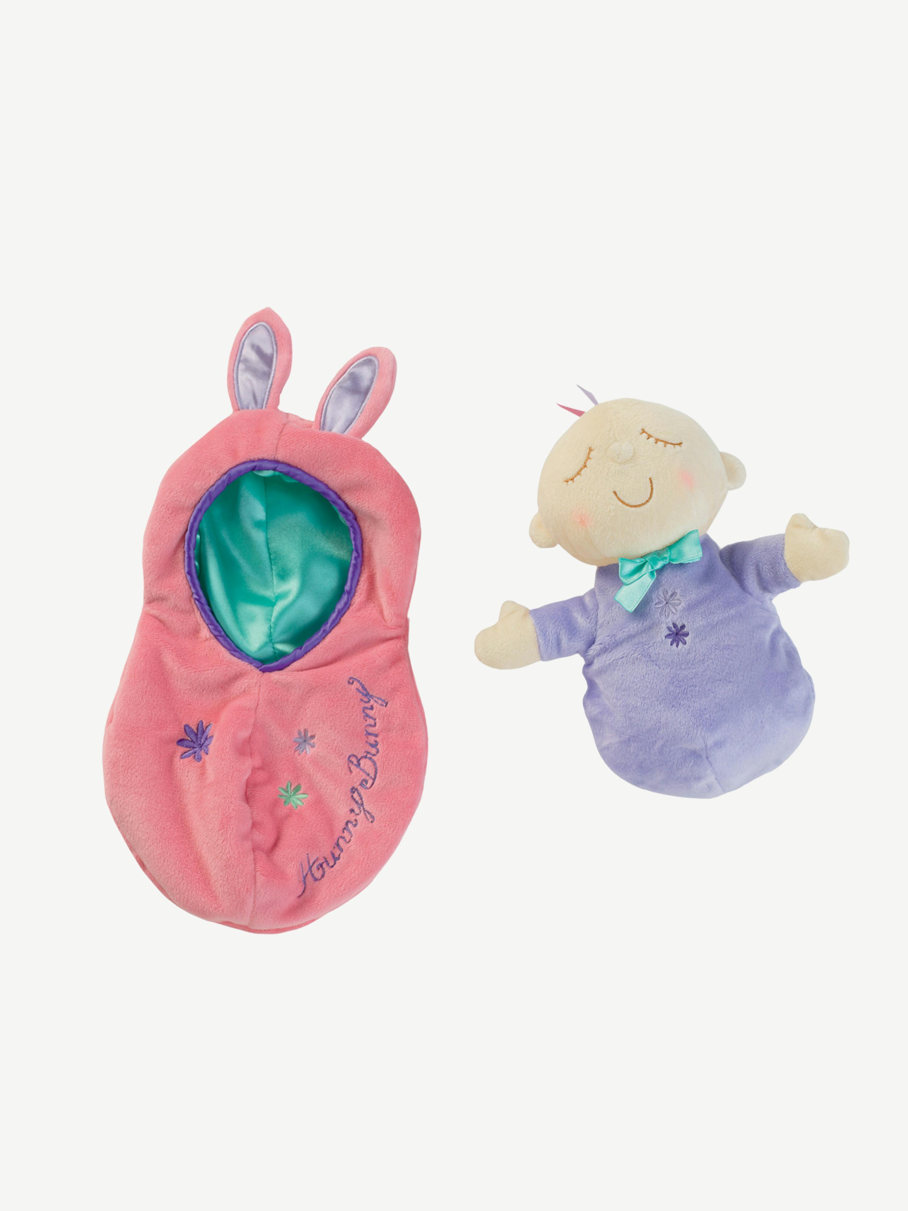 Snuggle Pod Hunny Bunny 피치 아기 인형 상세 이미지 2