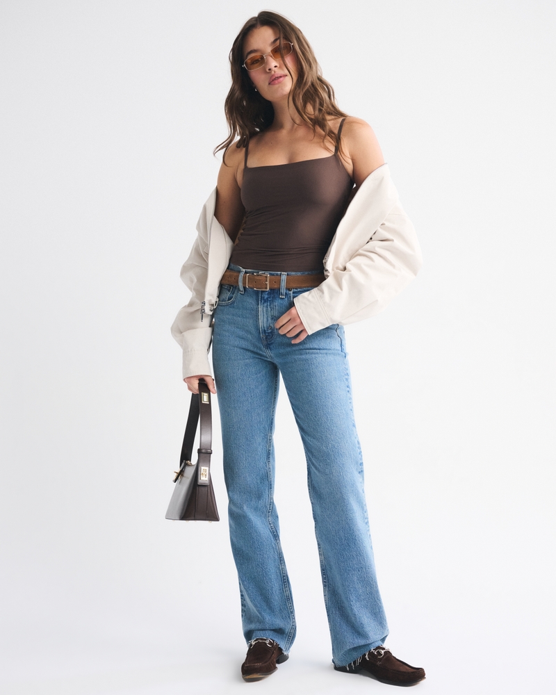 Bra-Free Soft Matte Seamless Fabric 90s Cami 상세 이미지 2
