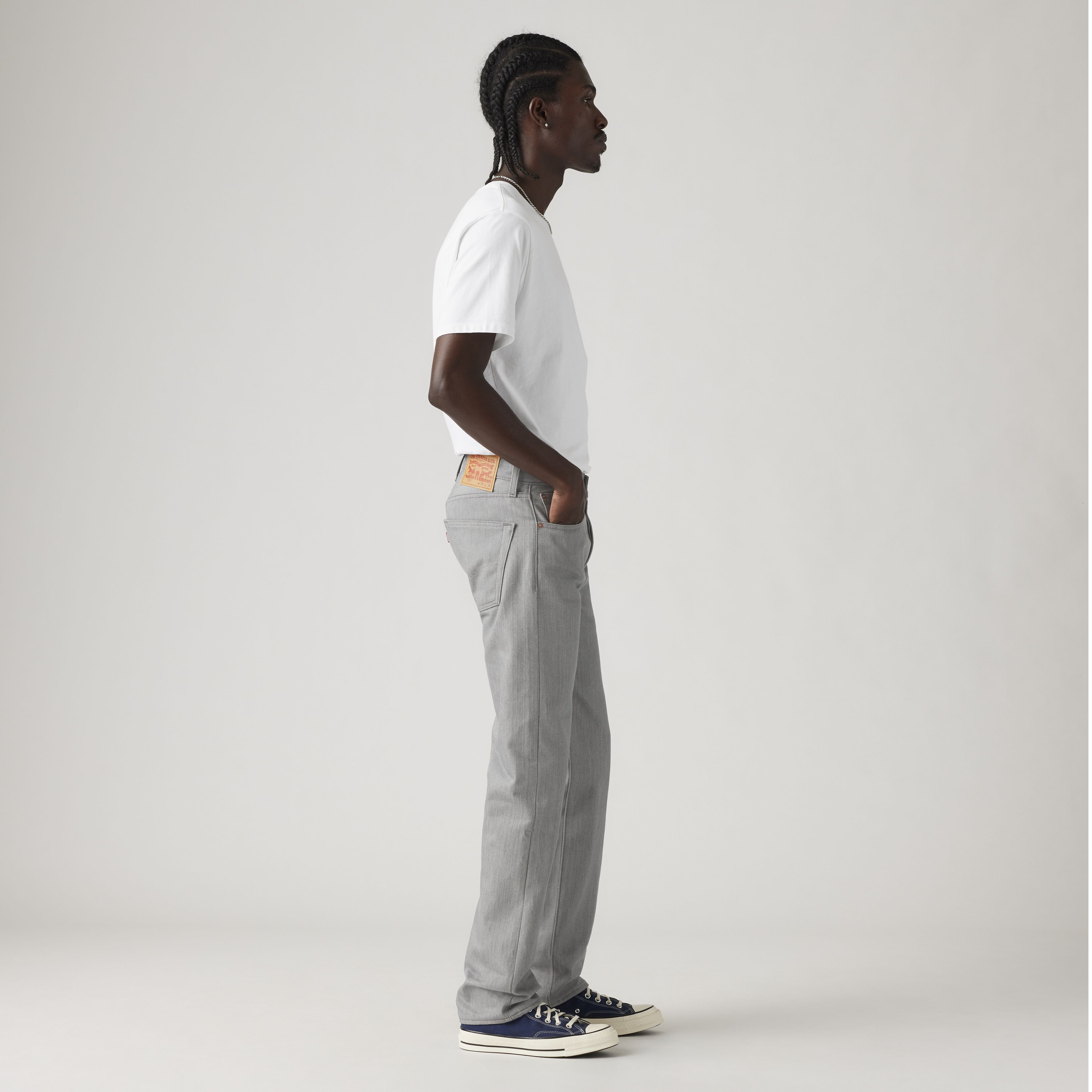 501® Original Shrink-to-Fit™ 남성용 청바지 상세 이미지 4