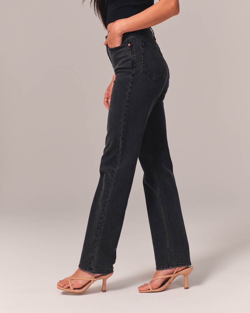 Ultra High Rise 90s Straight Jean 상세 이미지 5