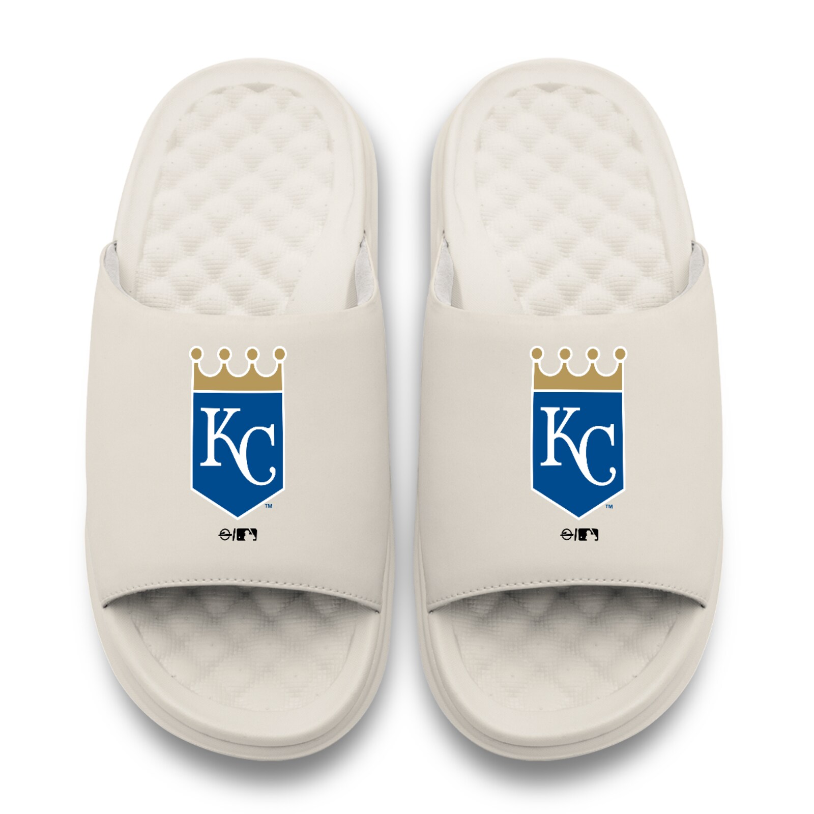 아동용 Kansas City Royals ISlide 크림 Primary Motive 슬라이드 샌들 상세 이미지 3