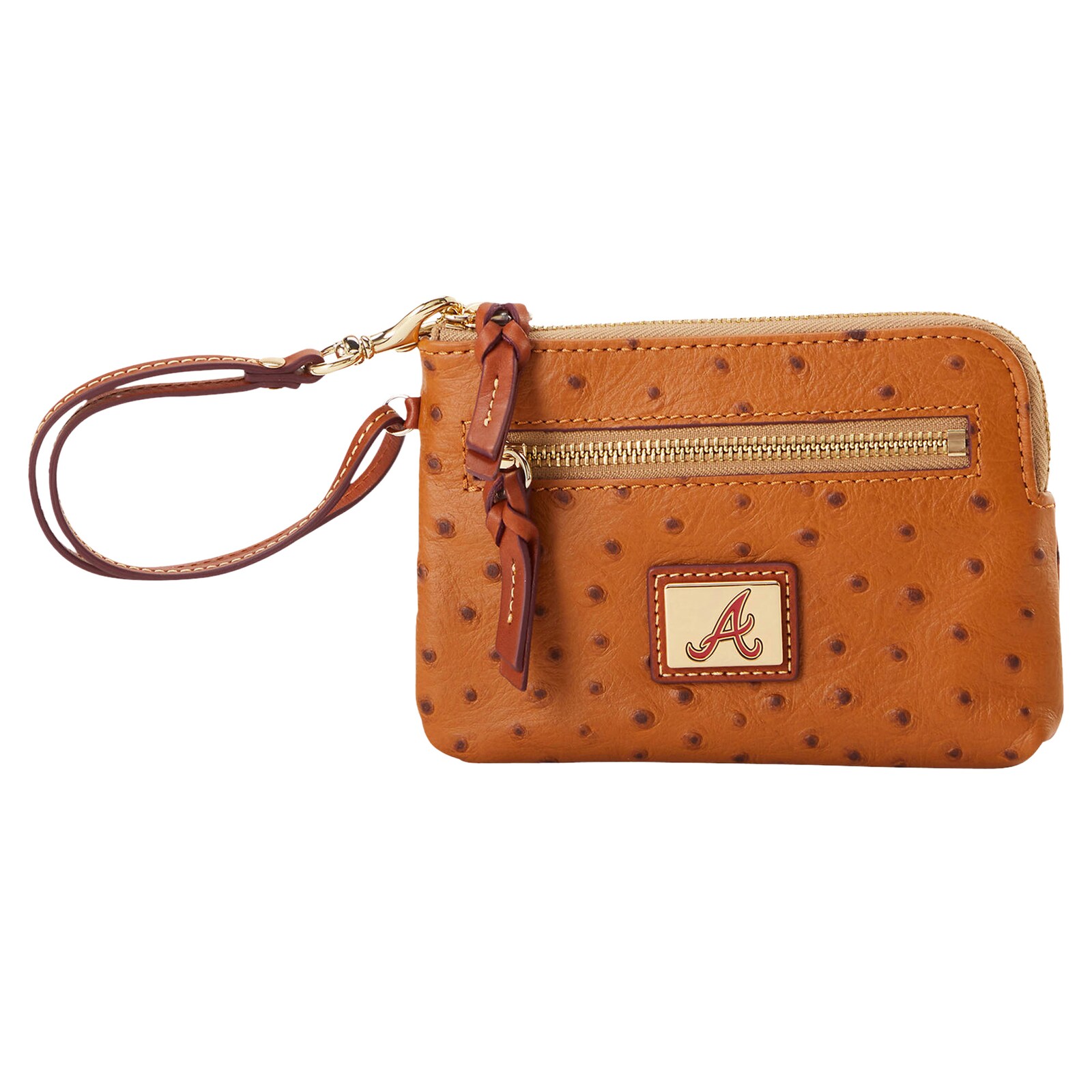 Atlanta Braves Dooney & Bourke 라지 슬림 손목지갑