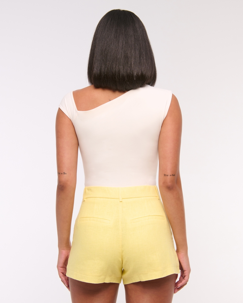 A&F Sloane Tailored Linen-Blend Short 상세 이미지 4