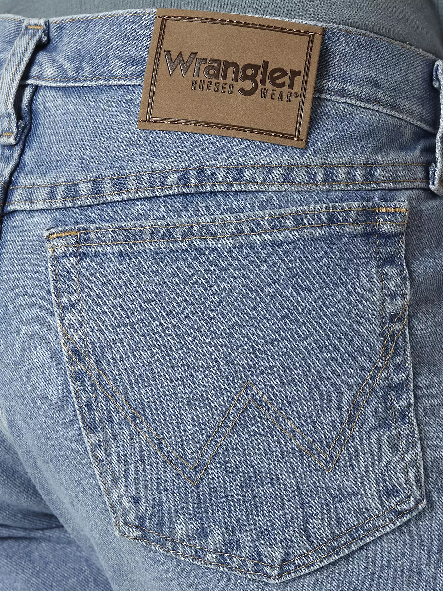 Rugged Wear® 빈티지 인디고 여유 핏 진 상세 이미지 5