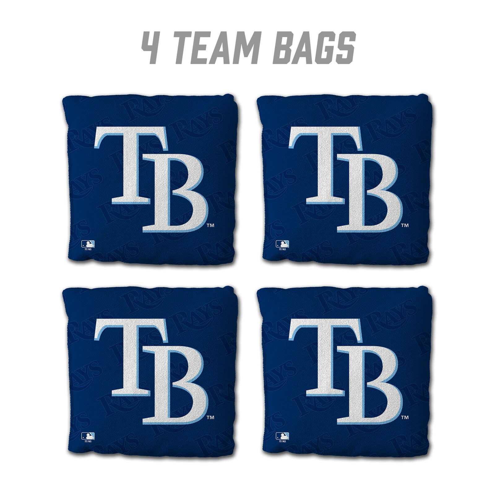 Tampa Bay Rays IDNA 4피스 콘홀 백 세트 상세 이미지 3