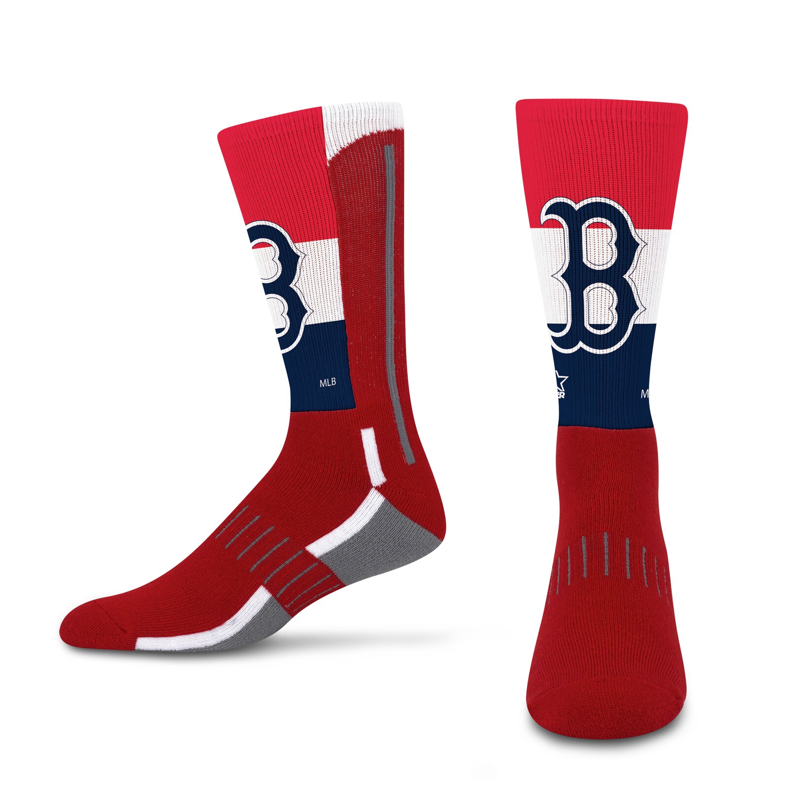 남녀공용 Boston Red Sox Starter Big Energy Neo 2팩 크루 양말 세트 상세 이미지 5