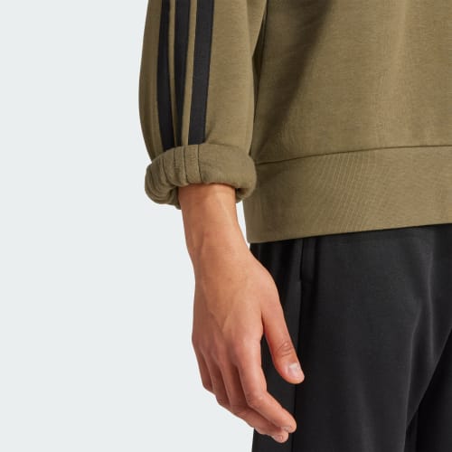 Essentials 3-Stripes Fleece Sweatshirt 상세 이미지 6