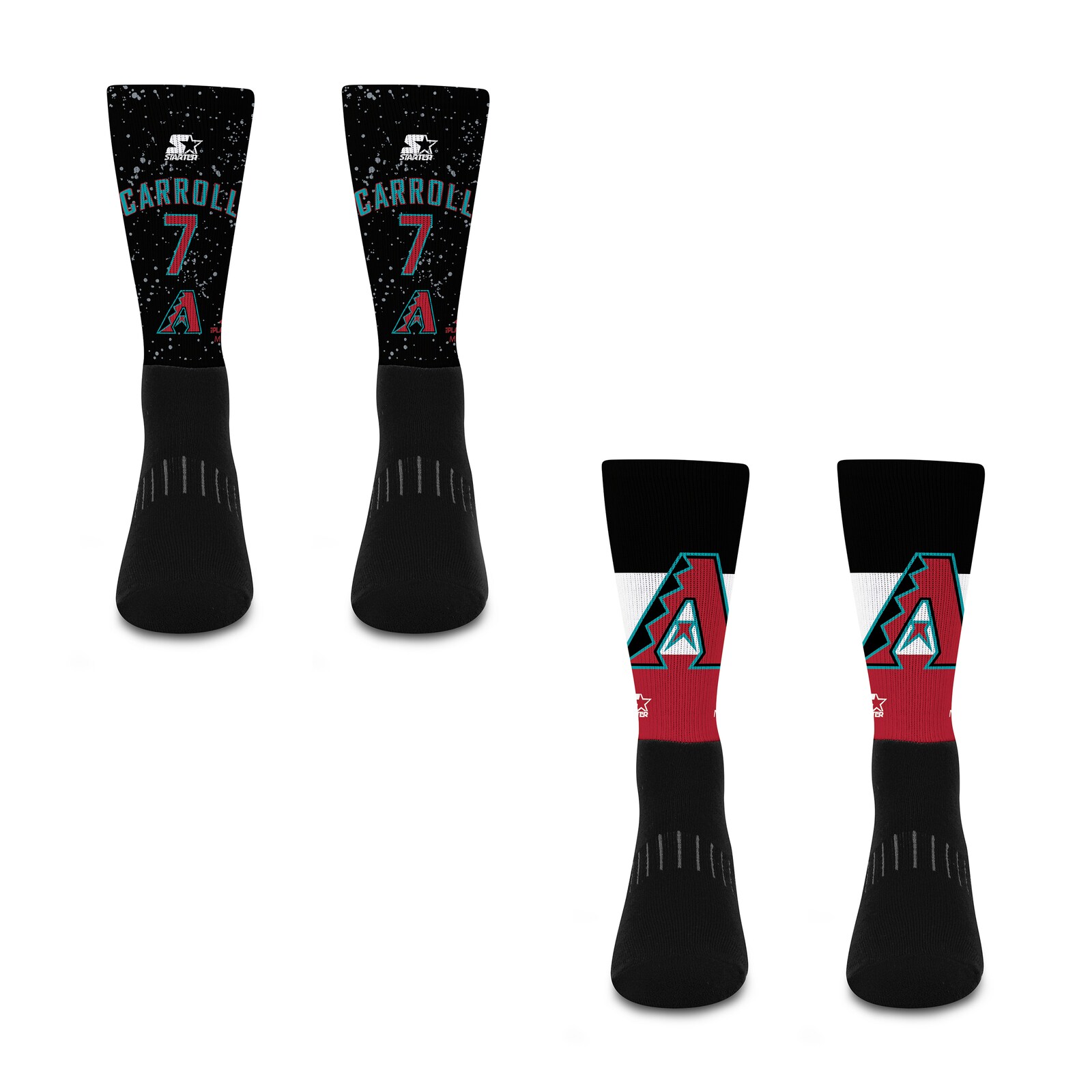 남녀공용 Arizona Diamondbacks Corbin Carroll Starter 저지 아치 네오 2종 양말 세트 상세 이미지 3