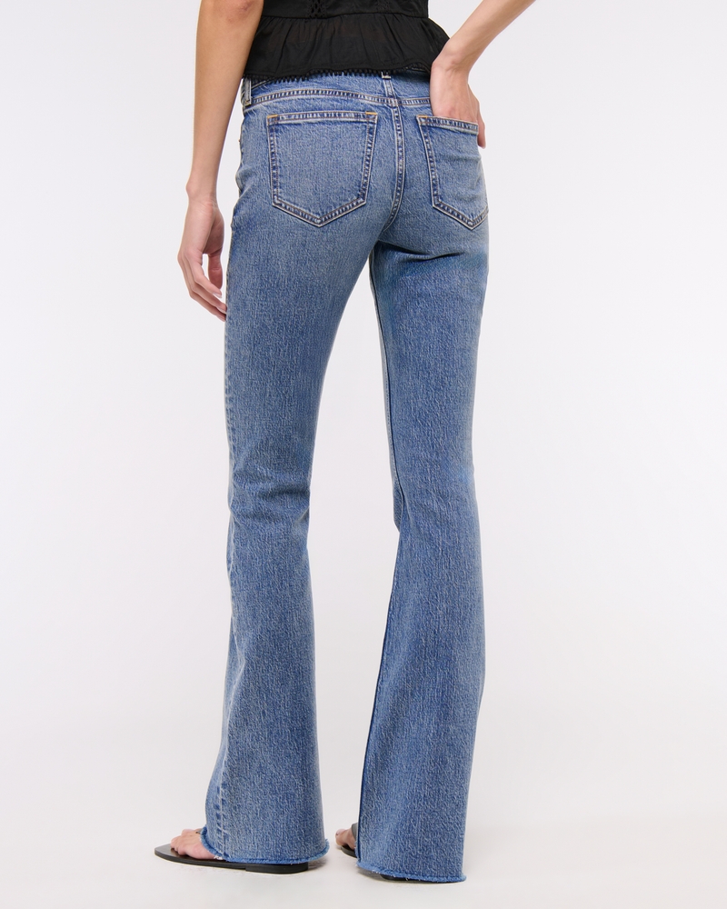 Mid Rise Bootcut Frayed Hem Jean 상세 이미지 6
