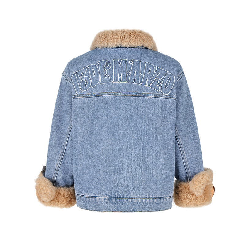 BabyBear 커프드 데님 재킷 상세 이미지 2