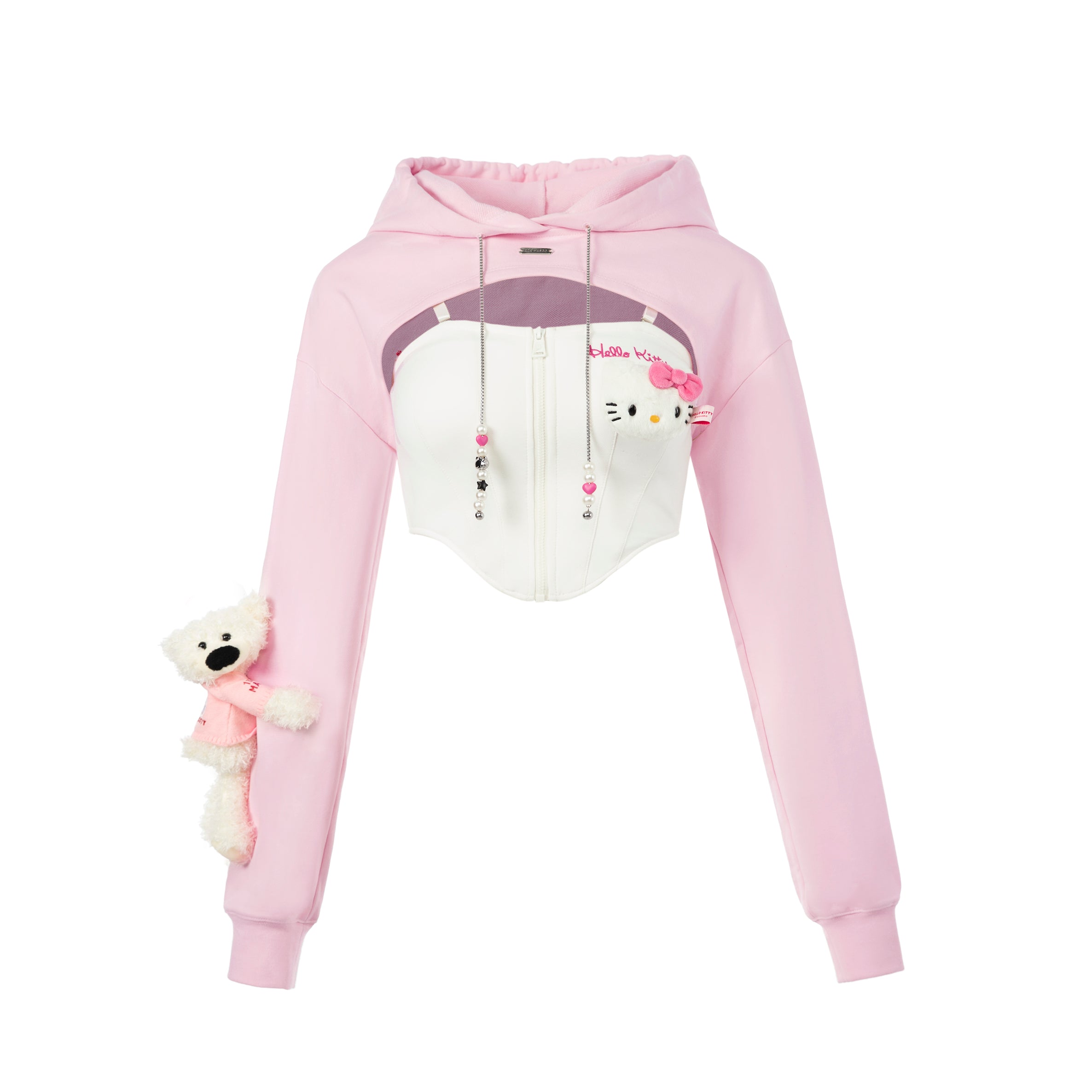 Hello Kitty 베어 스포츠 후디