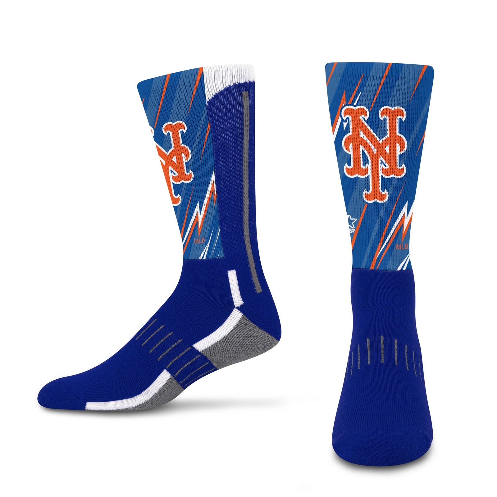 남녀공용 New York Mets Starter Big Energy Neo 2팩 크루 양말 세트 상세 이미지 4