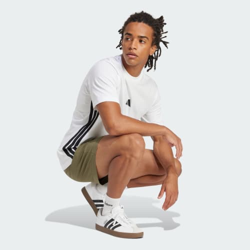 Essentials 3-Stripes Single Jersey Tee 상세 이미지 3