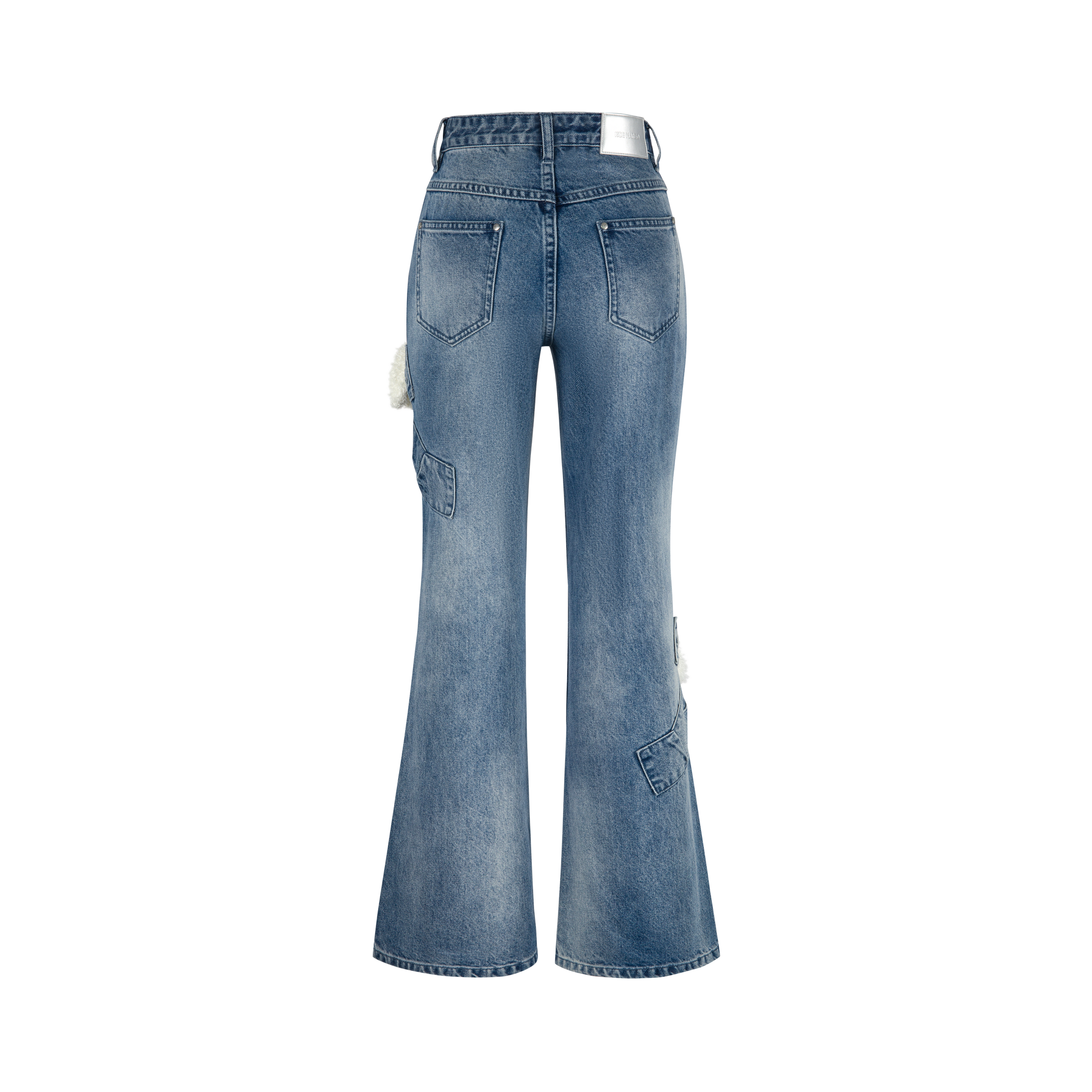 두주 데님 리본 진 상세 이미지 2