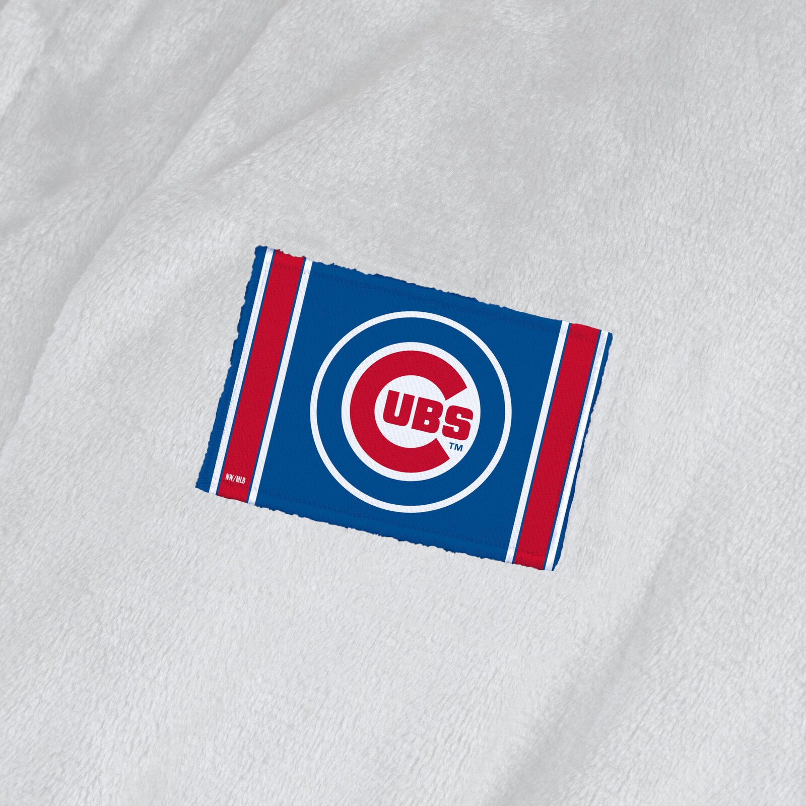 여성용 Chicago Cubs The Northwest Group 화이트 실크 터치 로브 상세 이미지 5