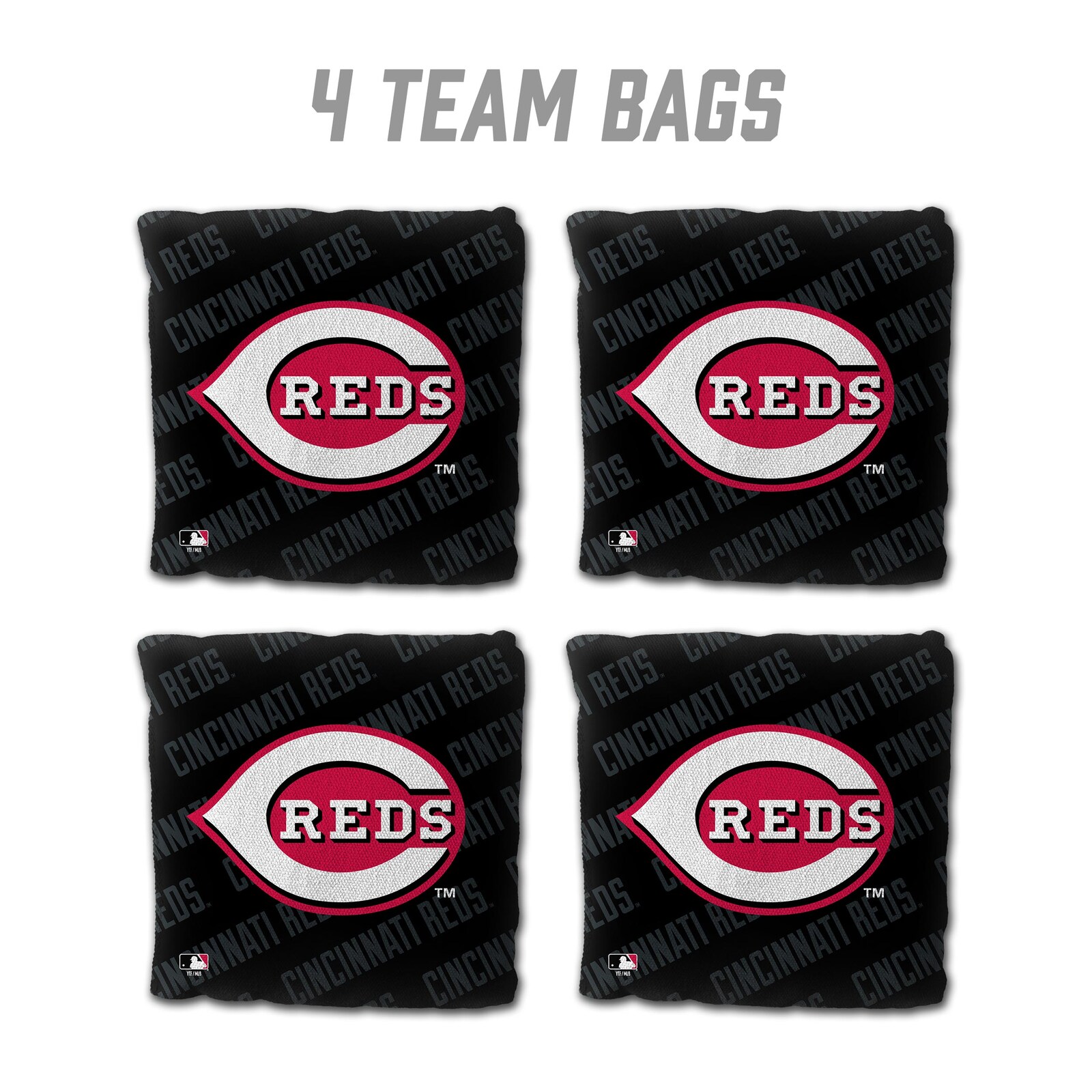 Cincinnati Reds IDNA 4피스 콘홀 백 세트 상세 이미지 3
