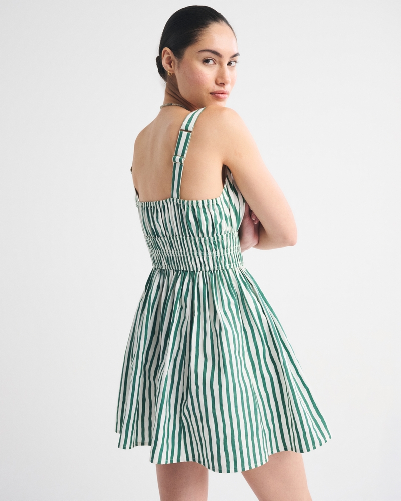 Bra-Free Smocked Tie-Front Skort 상세 이미지 4