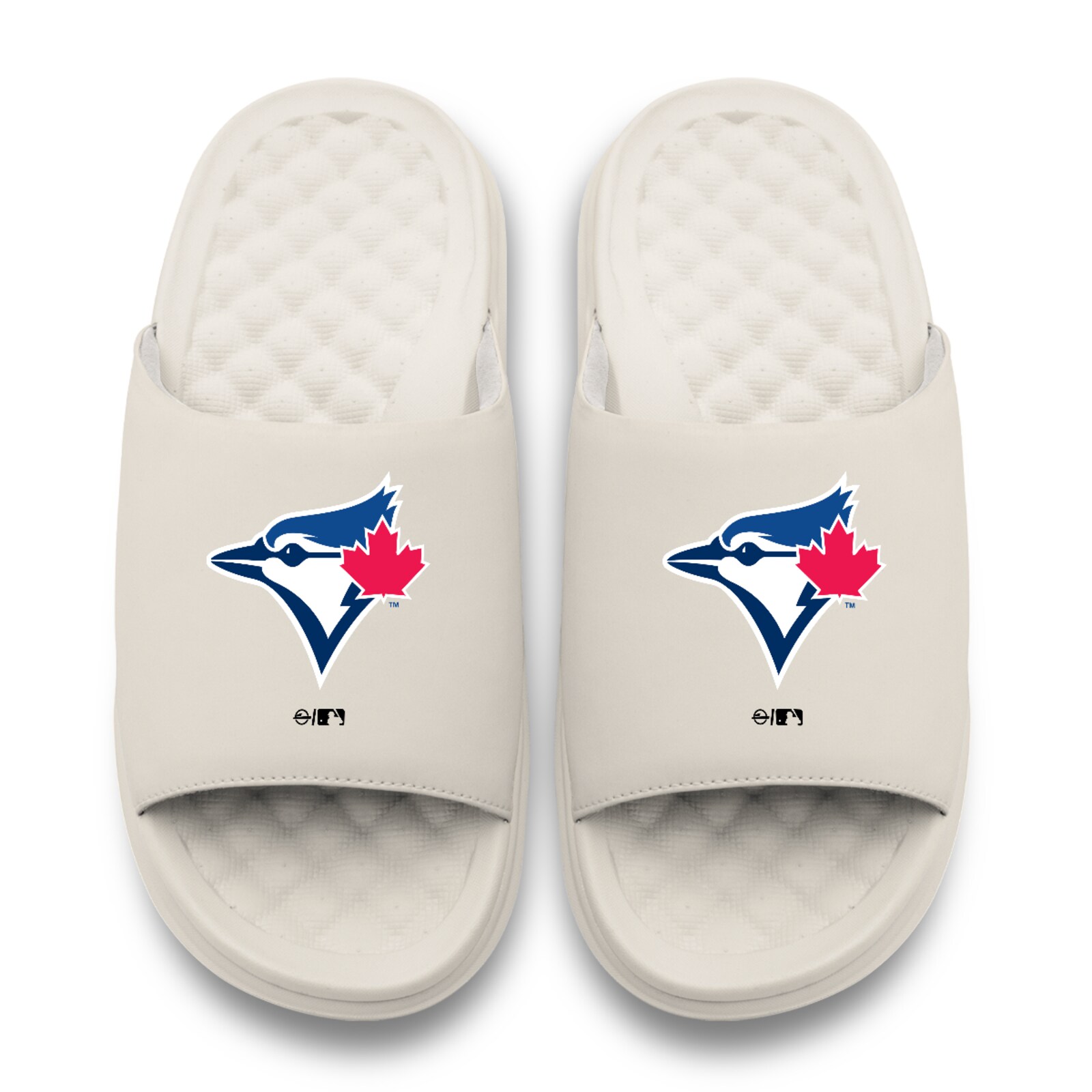 아동용 Toronto Blue Jays ISlide 크림 Primary 모티브 슬라이드 샌들 상세 이미지 3