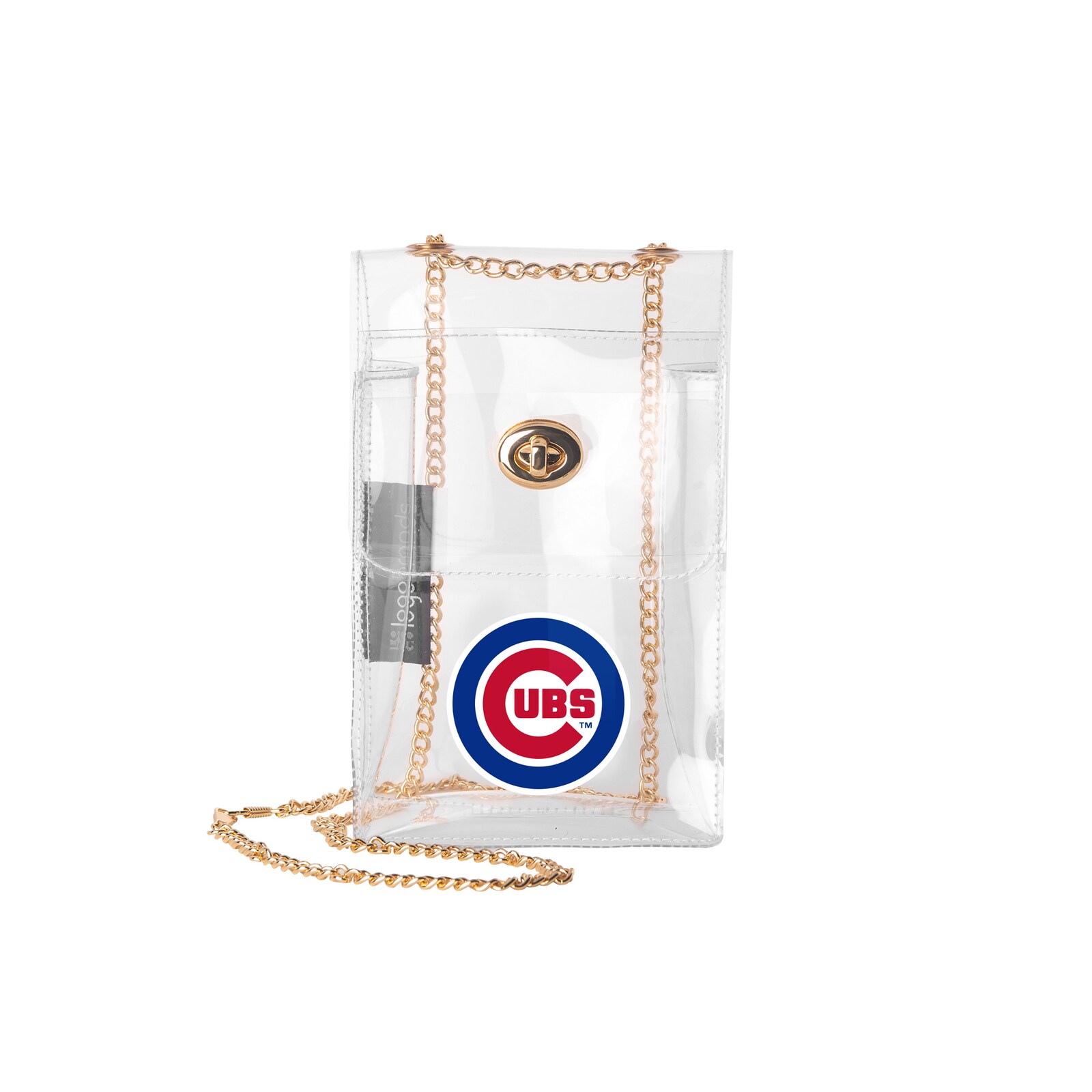 Logo Brands Chicago Cubs 클리어 에센셜 크로스바디 퍼스
