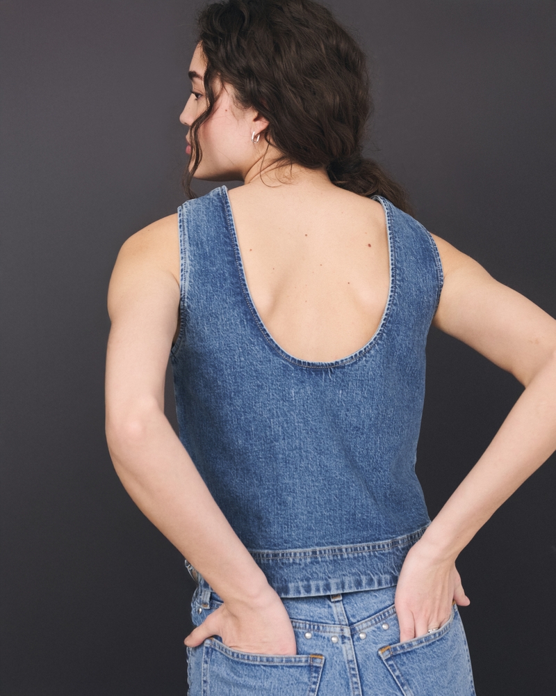 Denim Shell Top 상세 이미지 5