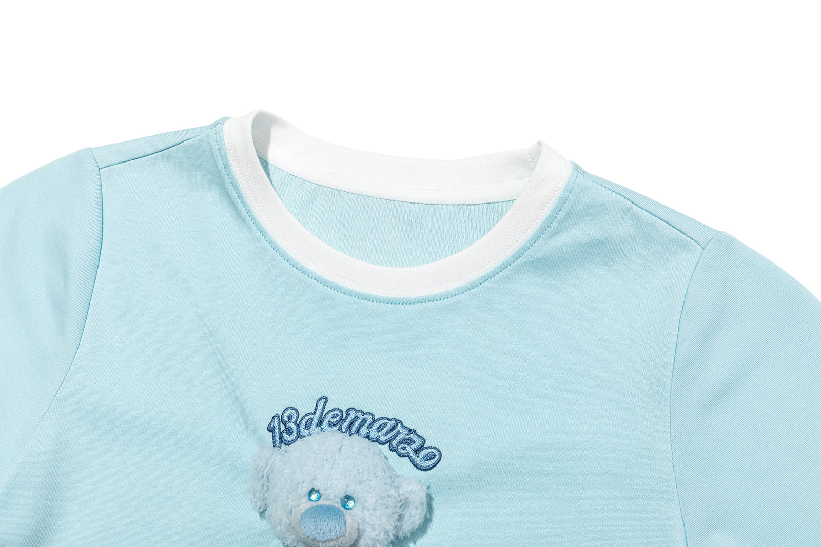 BabyBear 라운드넥 티셔츠 블루 상세 이미지 7