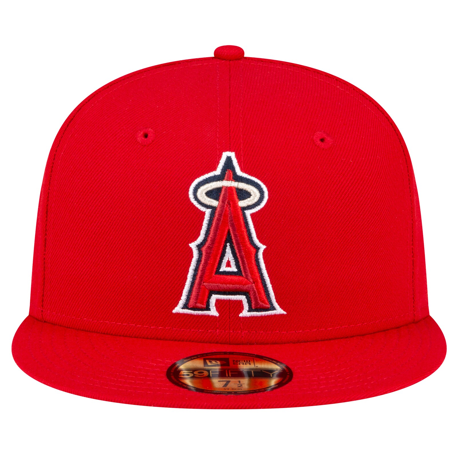 남성용 로스앤젤레스 에인절스 New Era 레드 경기용 Authentic Collection On Field 59FIFTY 피티드 모자 상세 이미지 3
