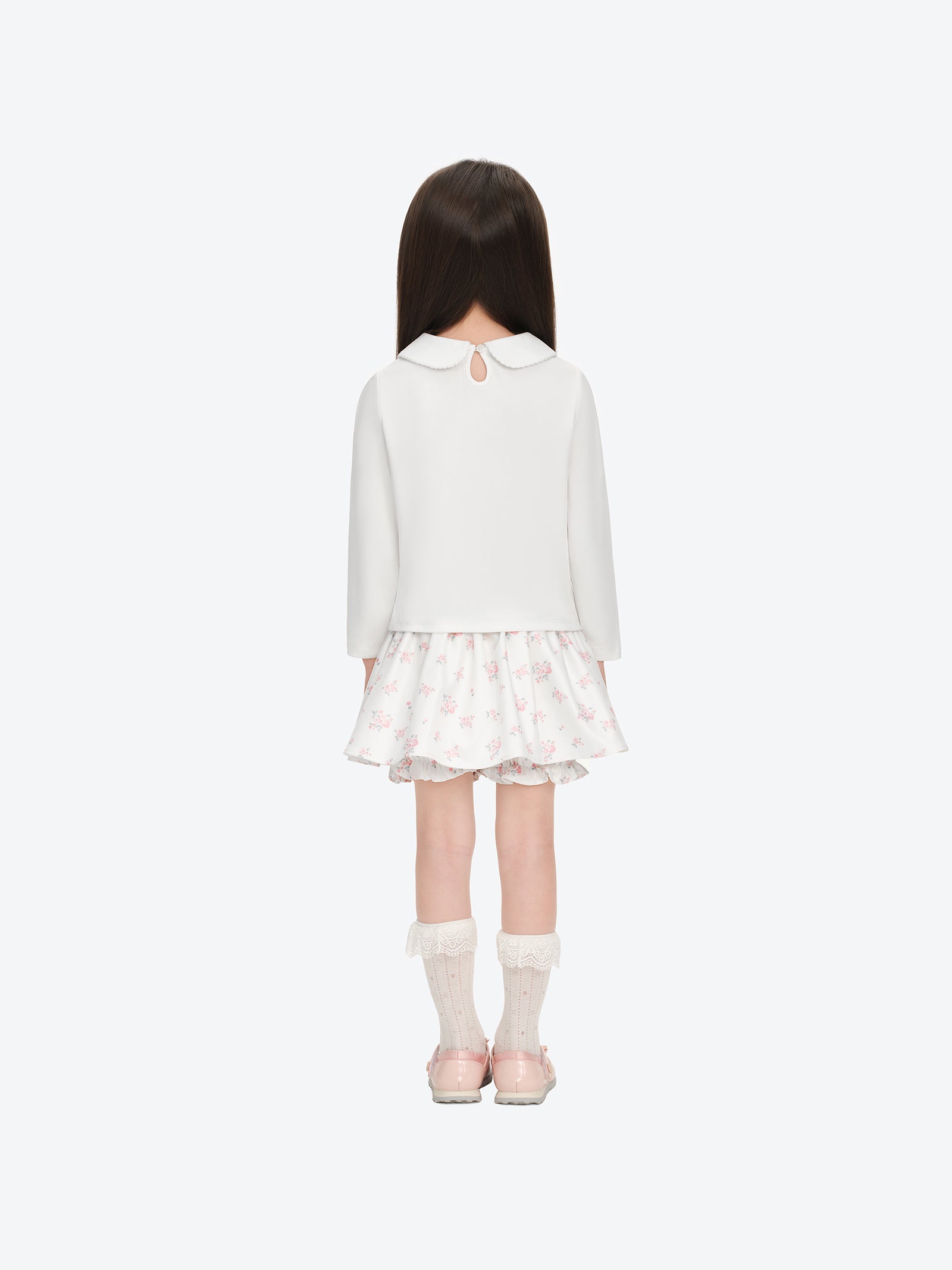 베이비베어 플라워 프린트 블루머 쇼츠 상세 이미지 4