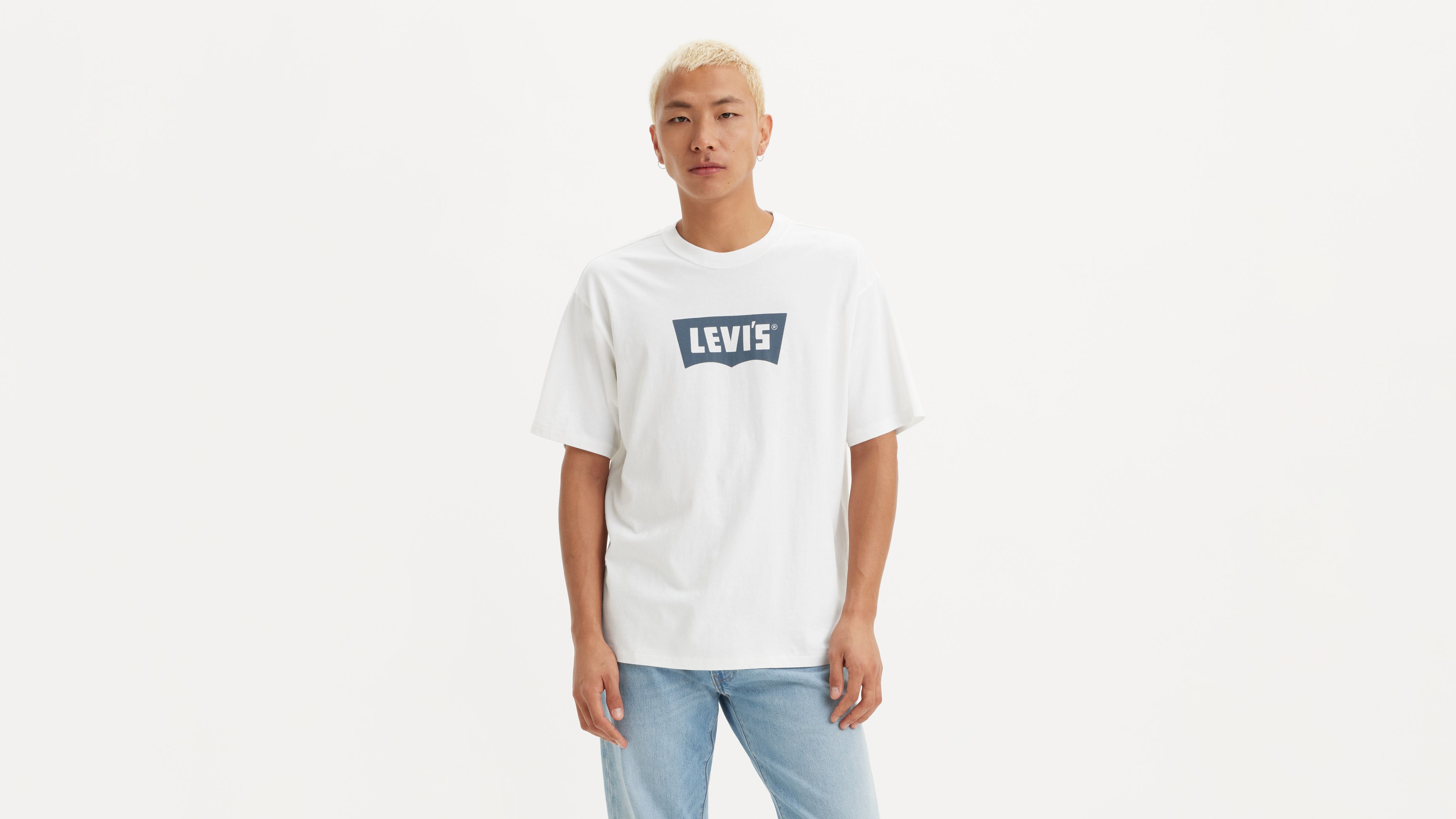 릴렉스드 빈티지 배트윙 그래픽 티셔츠 상세 이미지 2