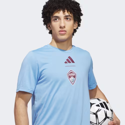 COLORADO RAPIDS MENS SHORT SLEEVE PREGAME T-SHIRT 상세 이미지 5
