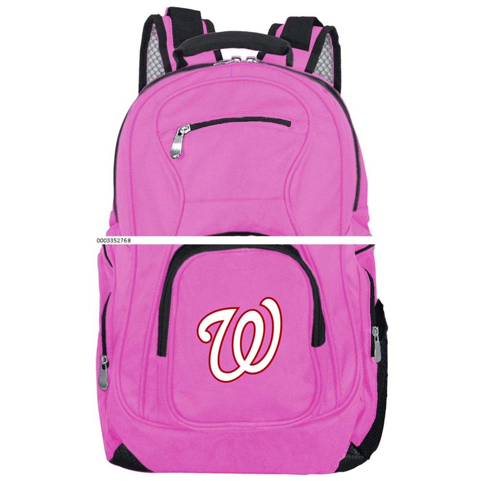 Washington Nationals MOJO 핑크 백팩 노트북 가방 상세 이미지 6