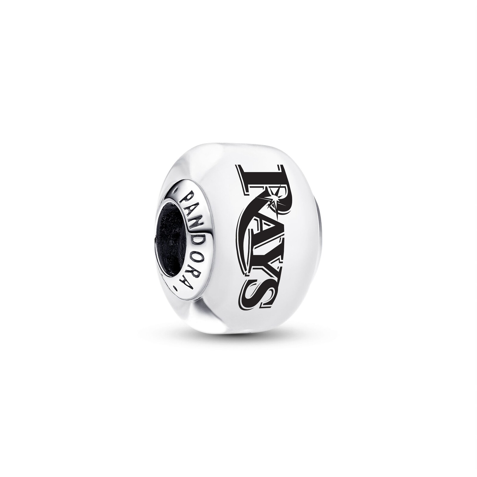 Tampa Bay Rays Pandora 글라스 무라노 참 상세 이미지 2
