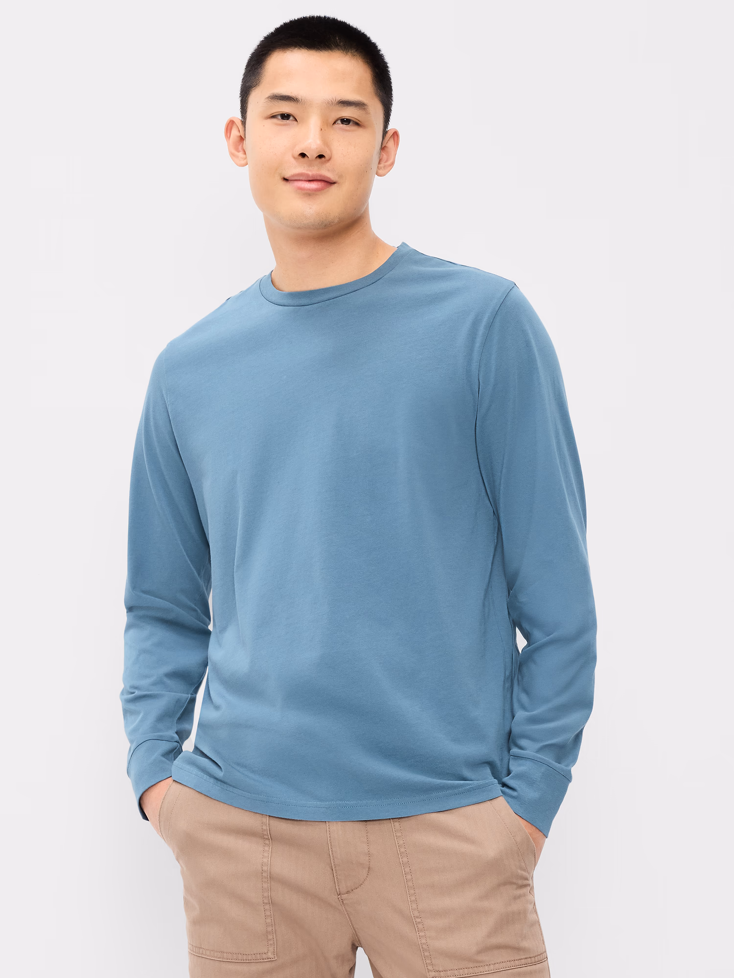 릴랙스드 로테이션 크루넥 티셔츠