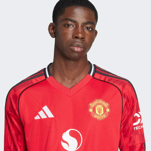 Manchester United 25/26 Long Sleeve Home Jersey 상세 이미지 7
