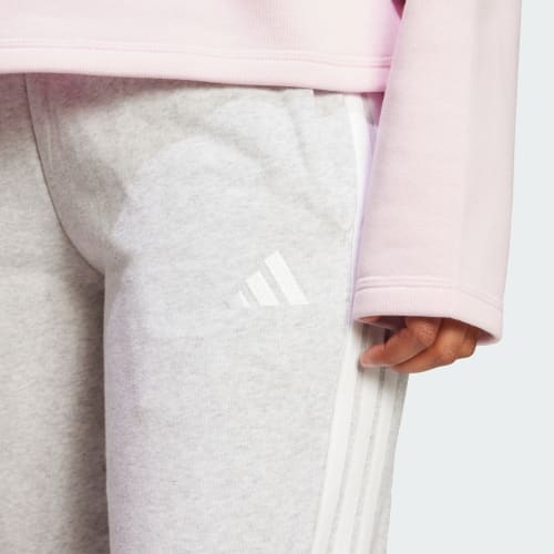 Essentials 3-Stripes Fleece Slim Pants 상세 이미지 5