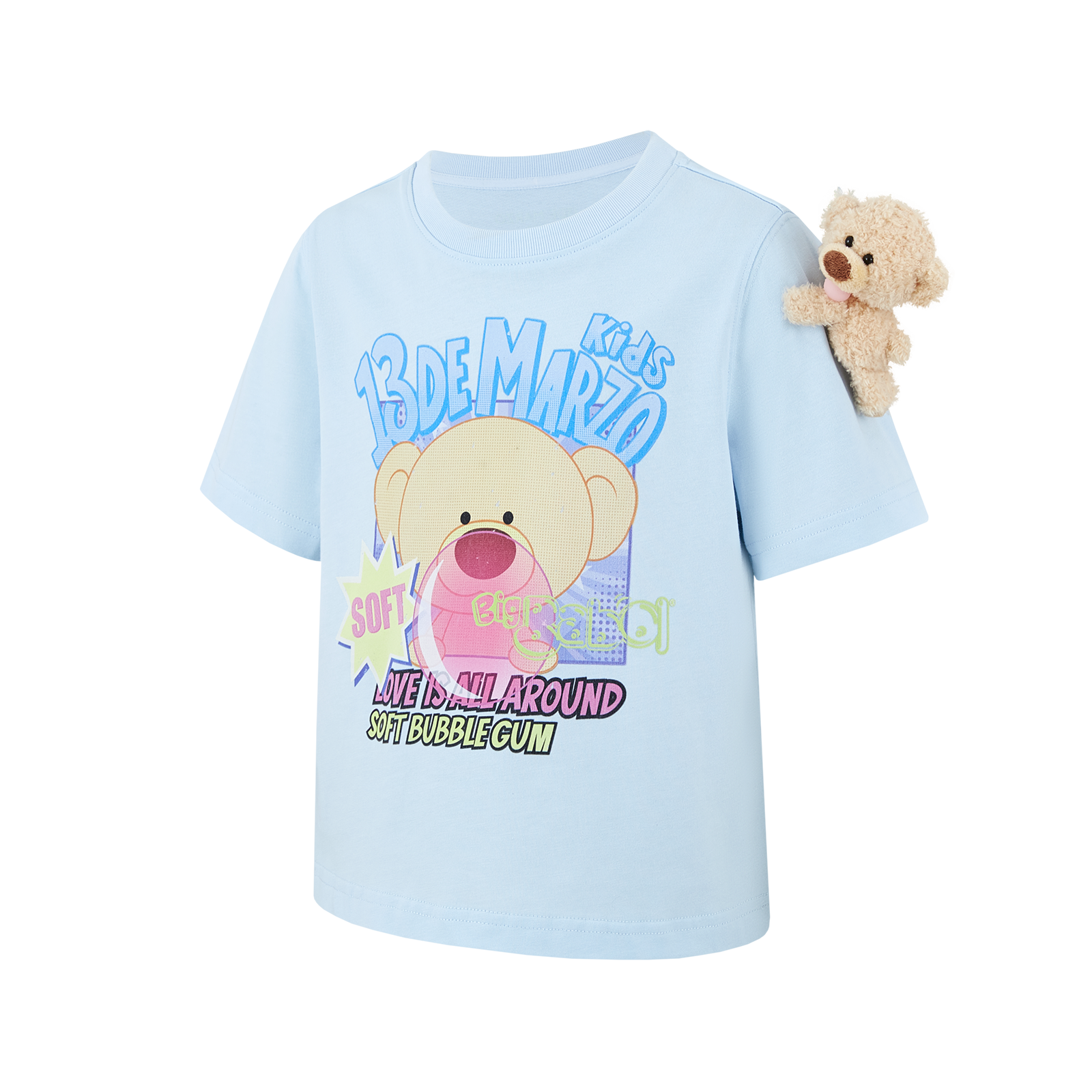 BabyBear 버블껌 티셔츠 블루 상세 이미지 5